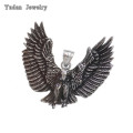 Factory custom High quality stainless steel eagle skull pendant